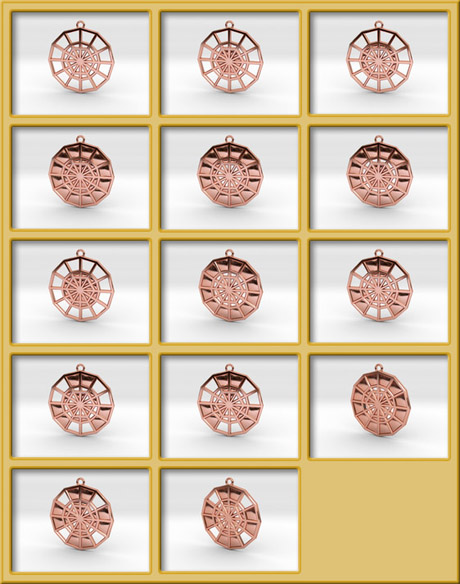 Resurrection Emblem Medallions